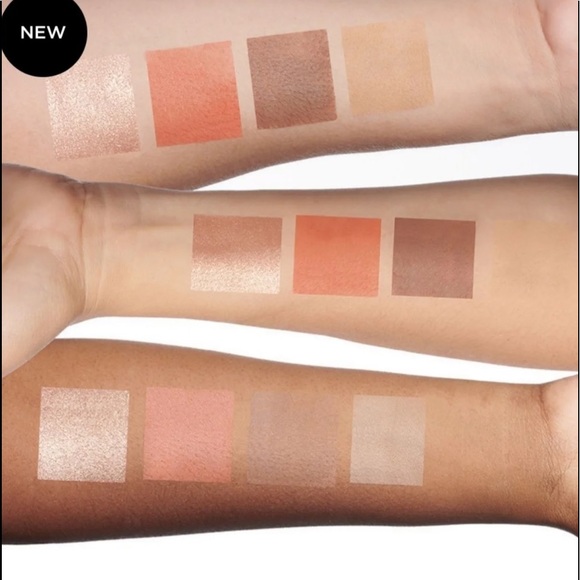 PÜR 4 in 1 Perfecting Face Palette in Medium/Tan - Picture 7 of 8